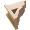 Ekena Millwork 7 1/2-in W x 14-in D x 14-in H Balboa Trad Rough Cedar Woodgrain TimberThane Outlooker, Primed Tan OUTUR075X14X14BOA04RCPR - alternate 3